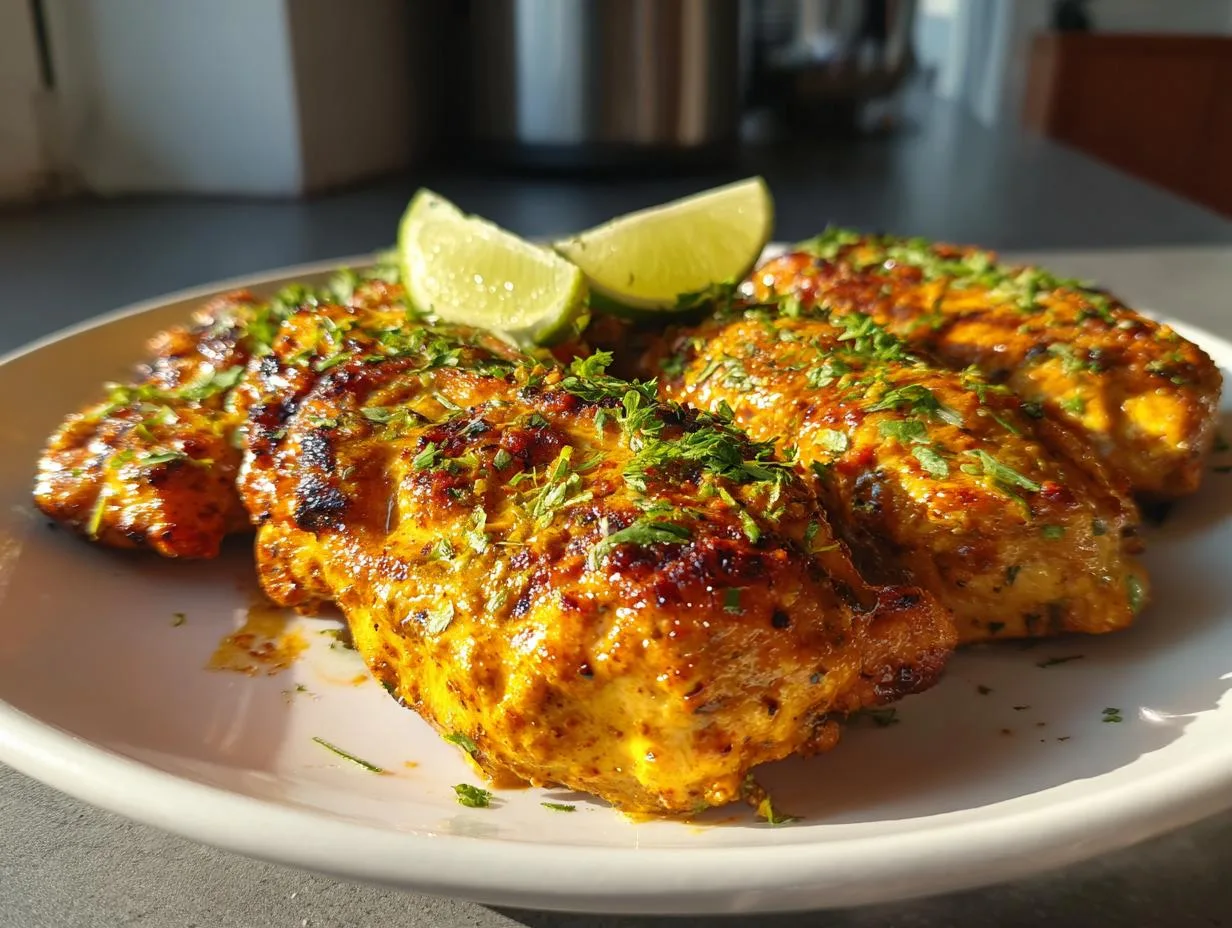 Oven Baked Taco Chicken