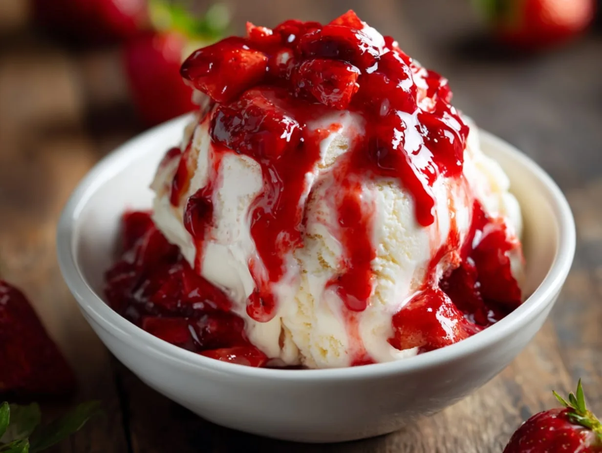 Homemade Strawberry Sauce