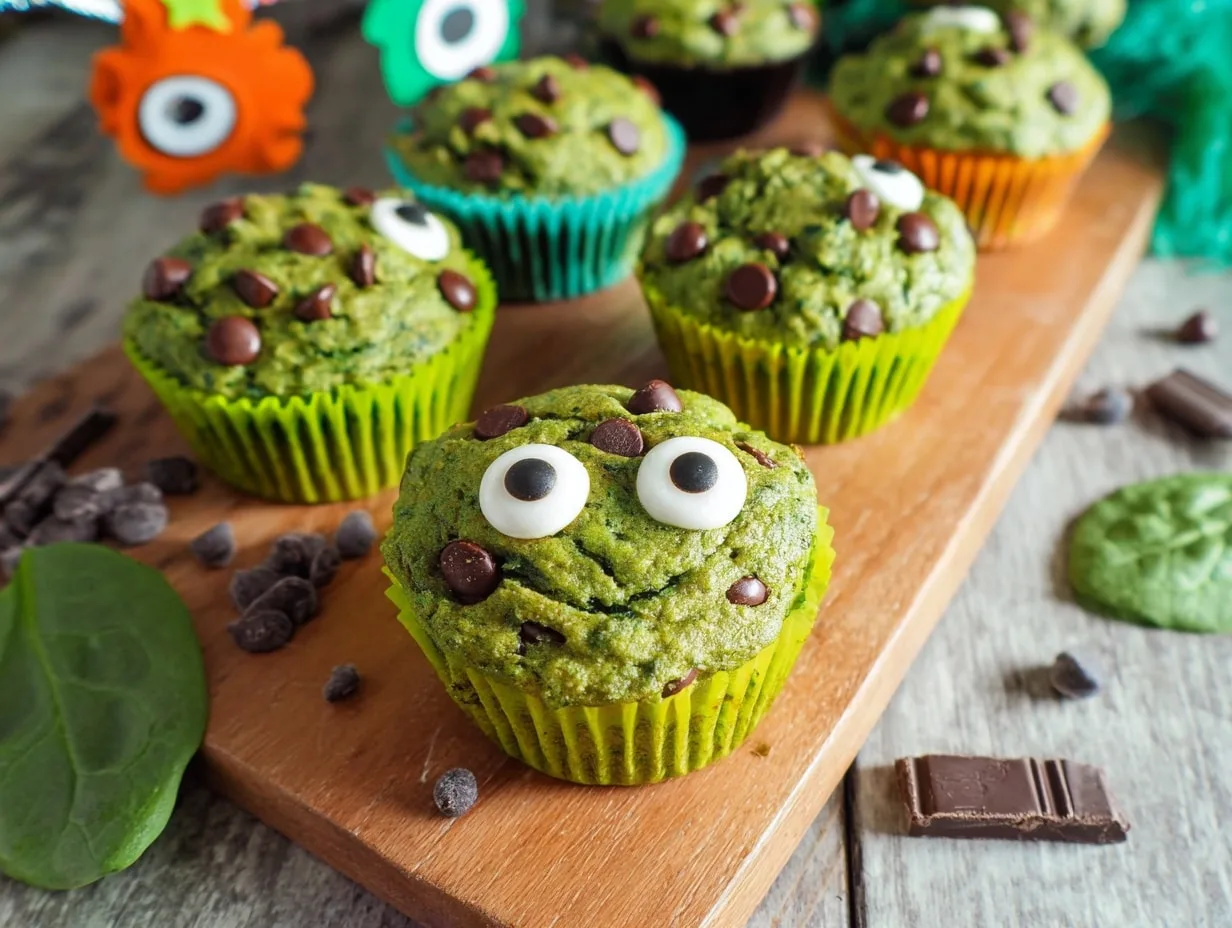 Spinach Monster Muffins