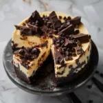 Black Bottom Chocolate Chip Cheesecake