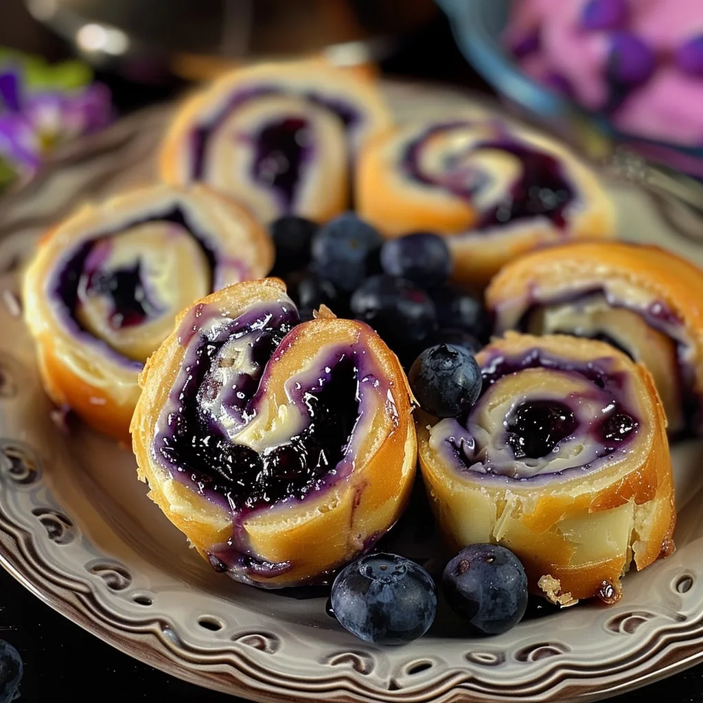 Blueberry Cheesecake Rolls 2