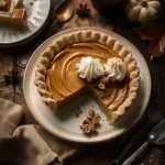 Brown Butter Pumpkin Pie