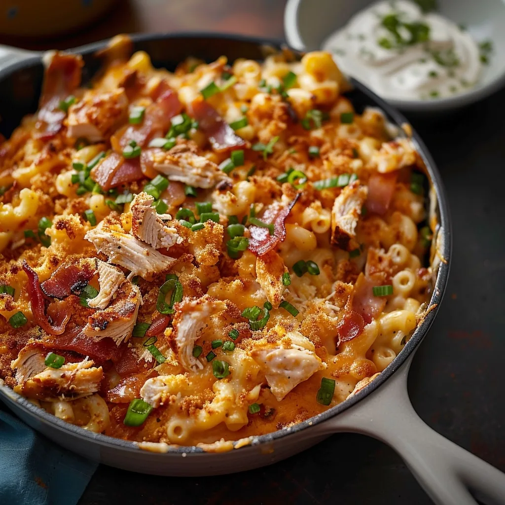 Buffalo Chicken Macaroni and Cheese