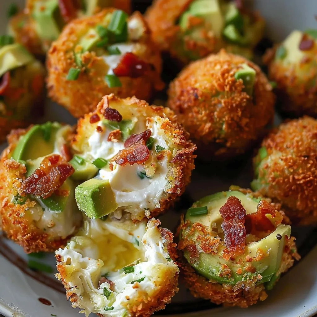 Cheese Avocado Bacon Bites Recipe 2
