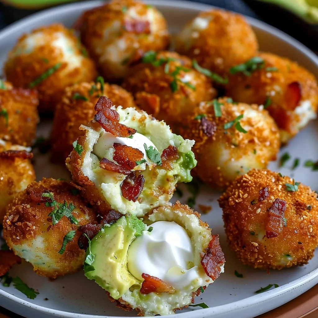 Cheese Avocado Bacon Bites Recipe 3