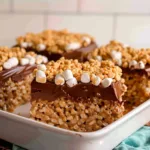 Chocolate Peanut Butter Rice Krispie Treats Recipe