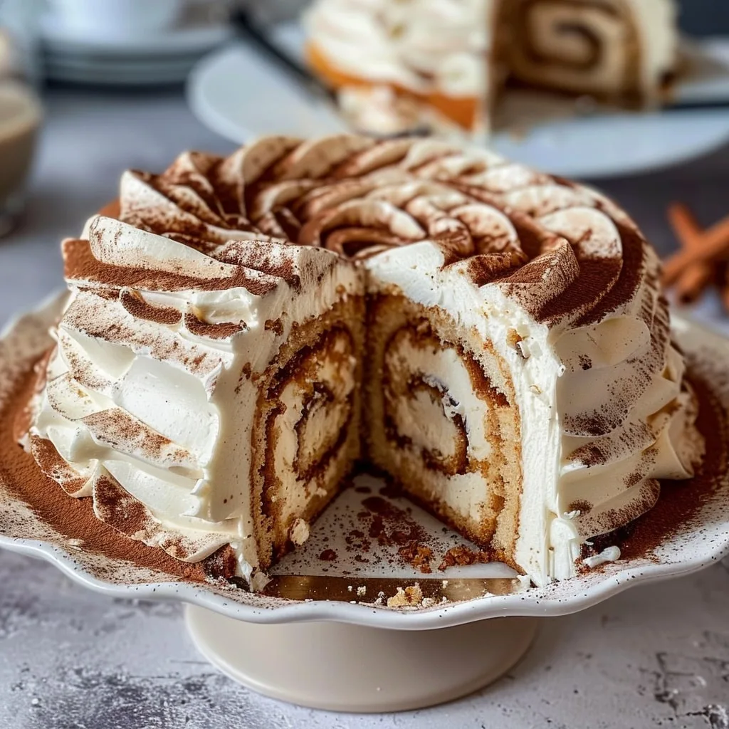 Cinnamon Roll Cake Recipe