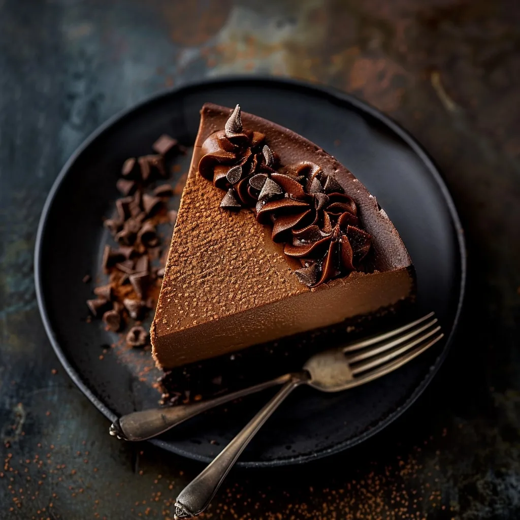 No-Bake Espresso Chocolate Cheesecake Recipe