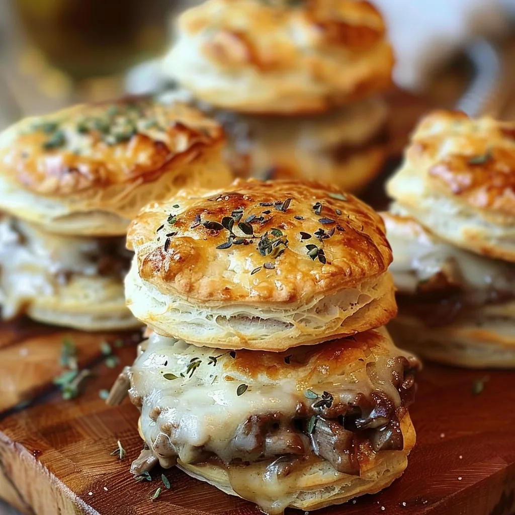 French Dip Biscuits Full Recipe