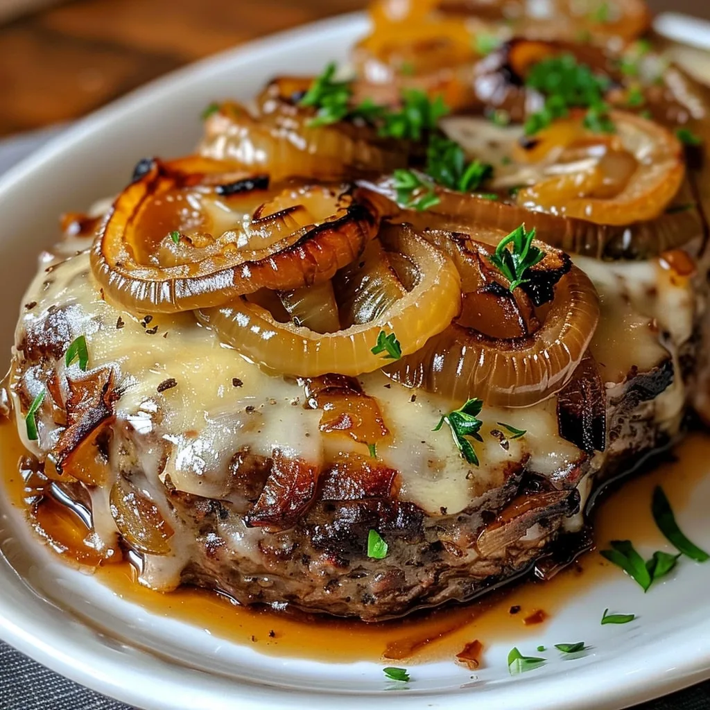 French Onion Meatloaf