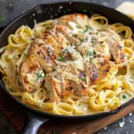 Garlic Parmesan Chicken Pasta Bake 1
