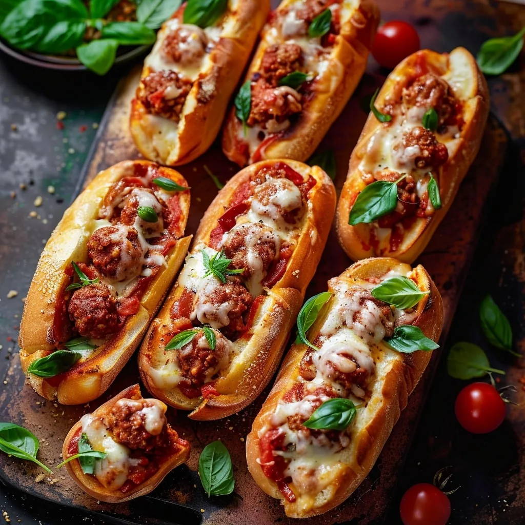 Italian Meatball Sub Sandwiches Recipe