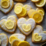 Lemon Cookie Hearts