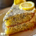 Lemon Poppy Seed Pudding Cake