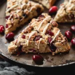Maple Walnut Cranberry Scones