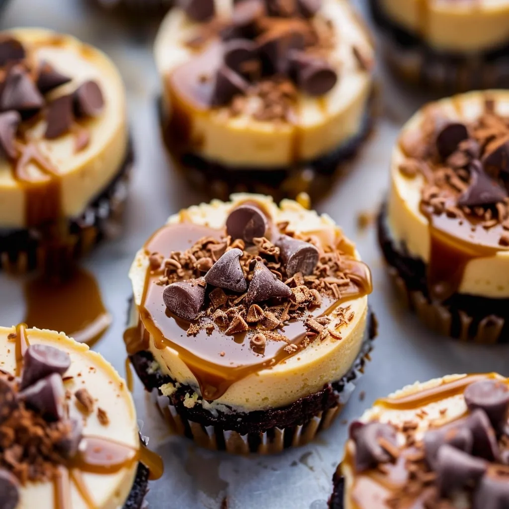 Mini Caramel Cheesecakes Recipe