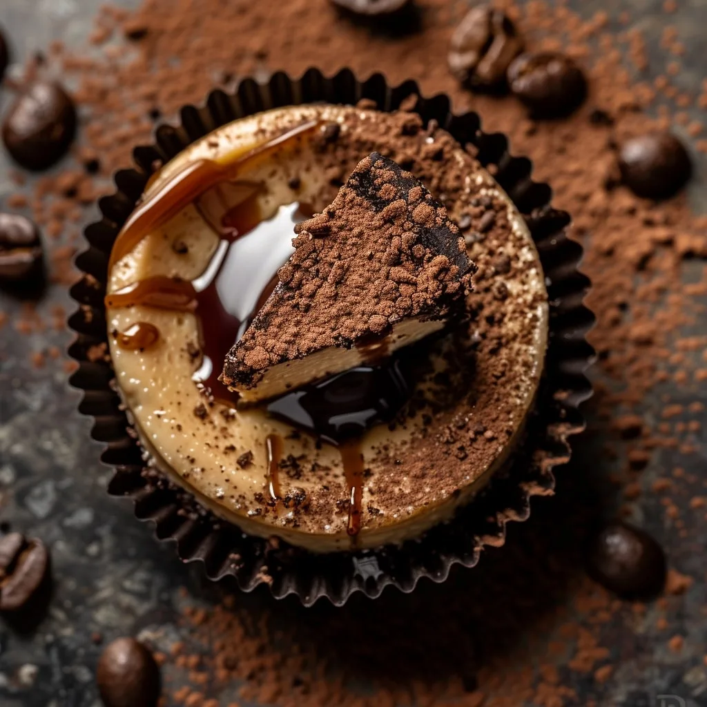 Mini Espresso Cheesecakes