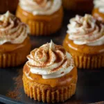 Mini Pumpkin Cheesecakes
