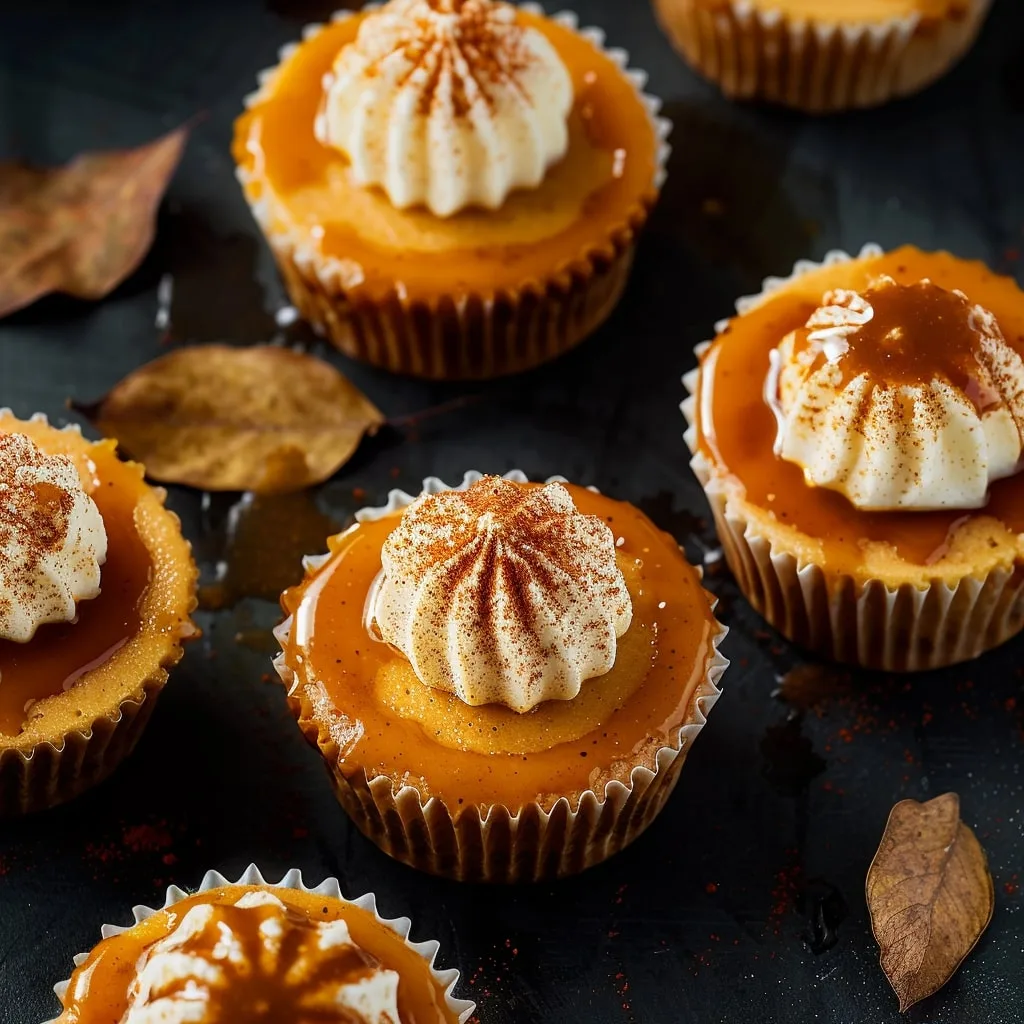 Mini Pumpkin Cheesecakes Recipe