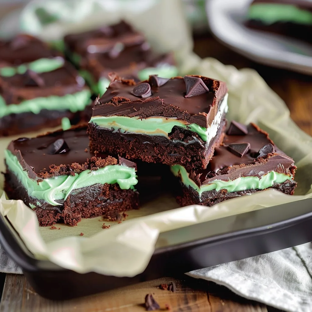Mint Brownies Recipe