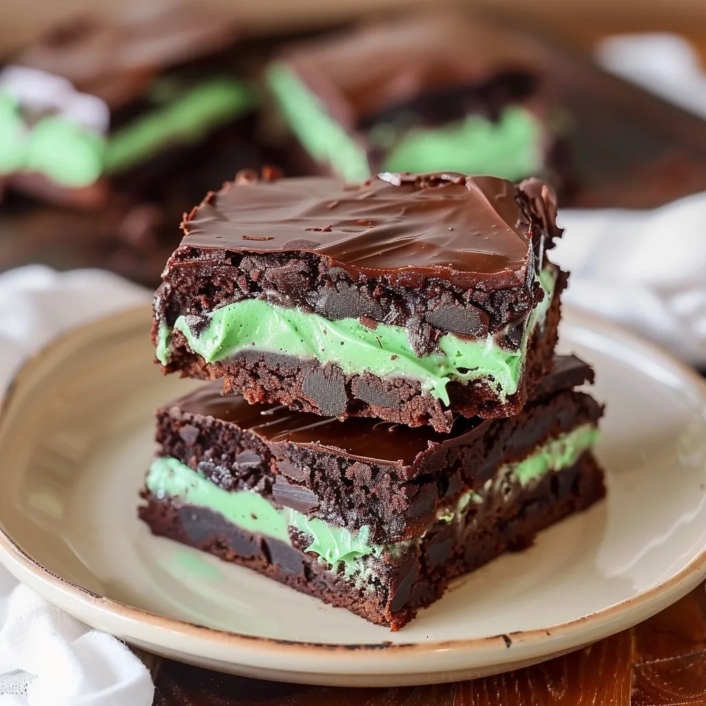 Mint Brownies Full Recipe