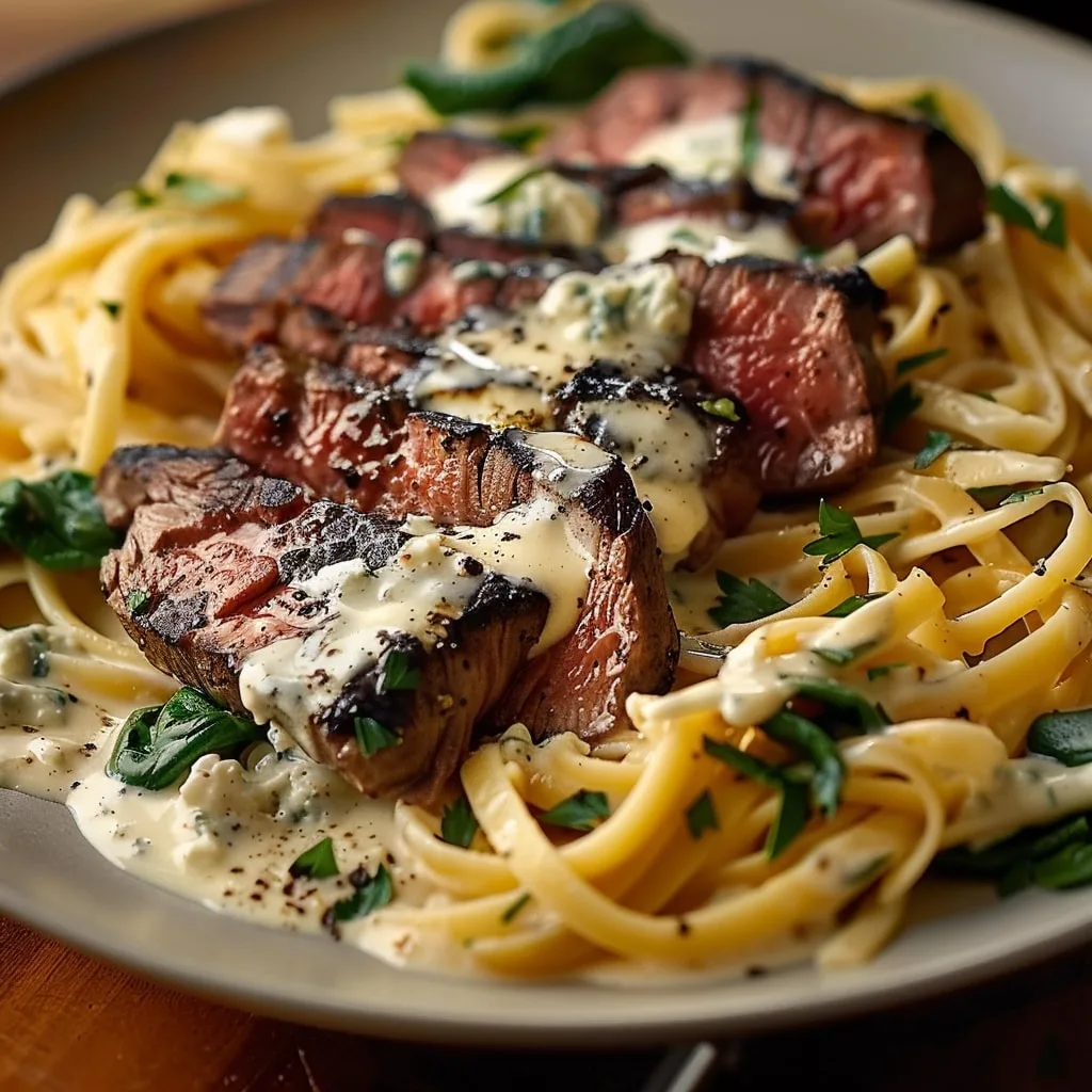 Olive Garden Steak Gorgonzola Alfredo 2
