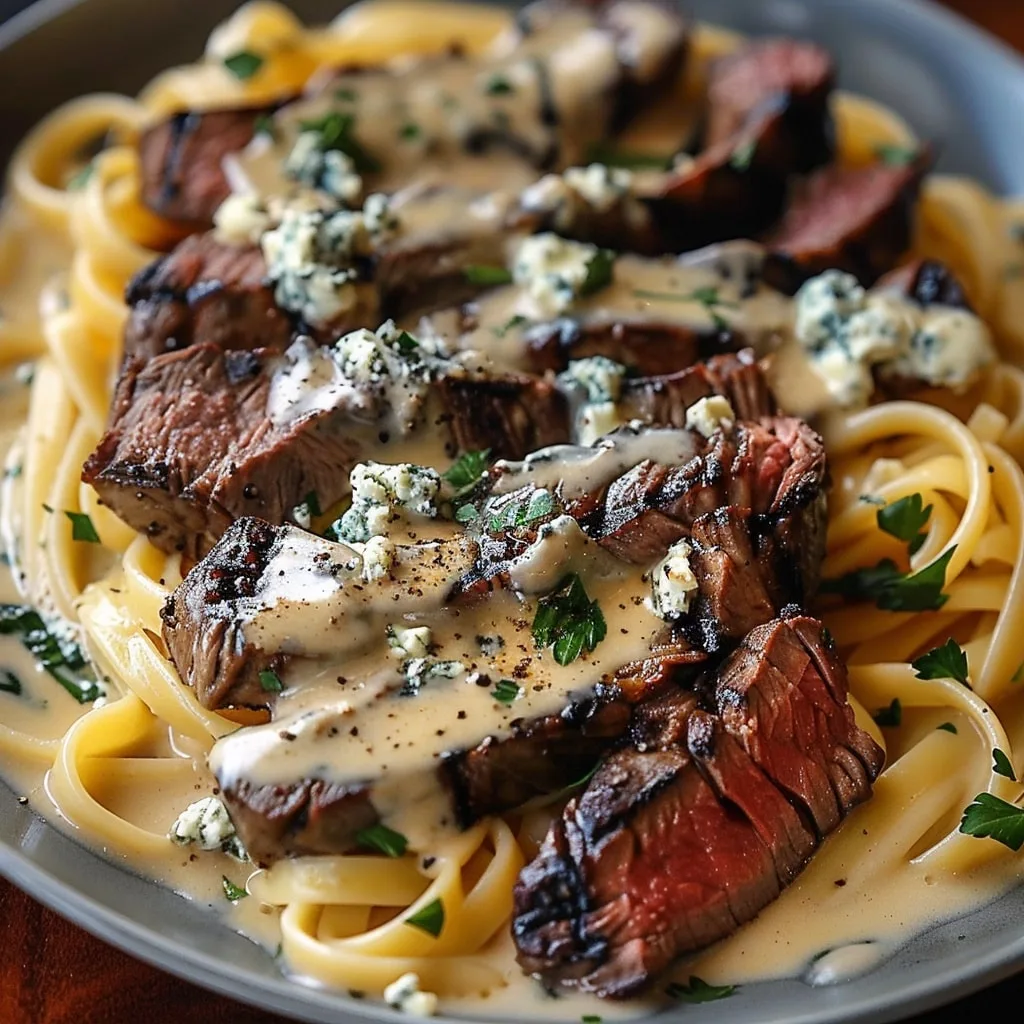 Olive Garden Steak Gorgonzola Alfredo 3