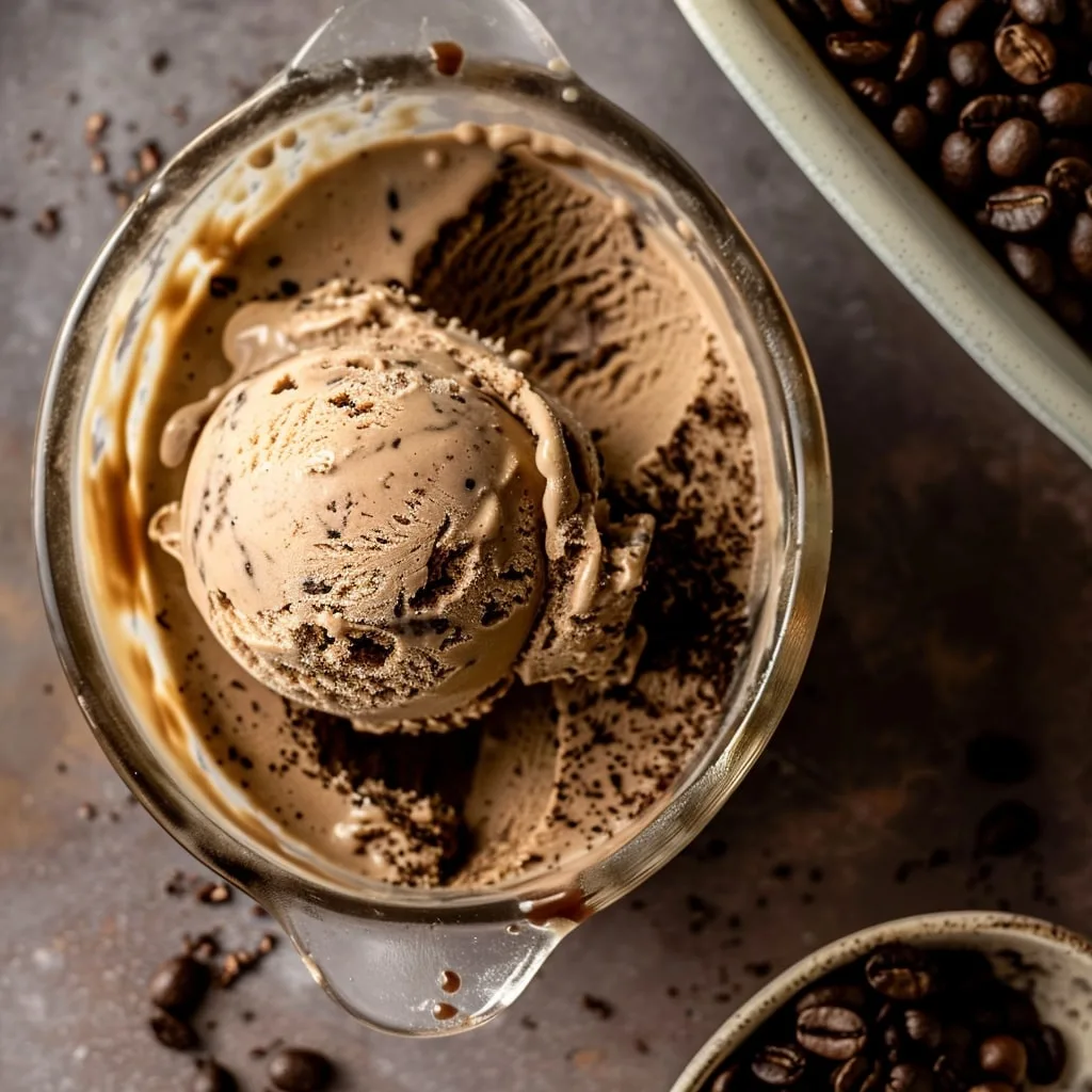 No Churn Coffee Ice Cream Recipe