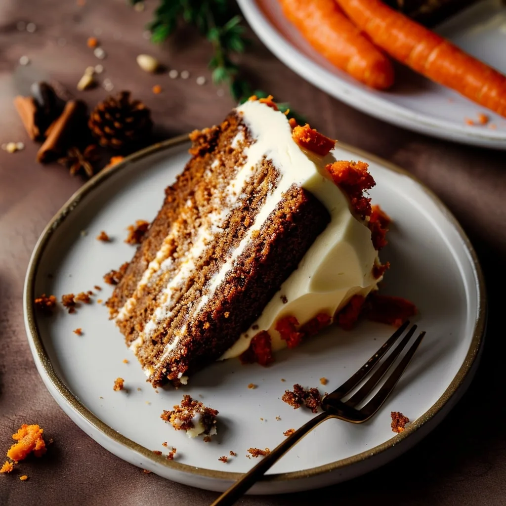Carrot Walnut Cake Recipe