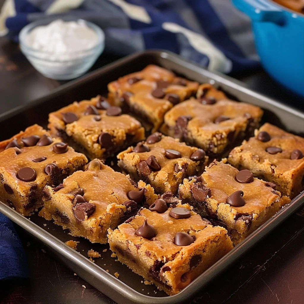 Peanut Butter Cookie Bars Recipe