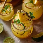 Pineapple Jalapeño Pitcher Margaritas
