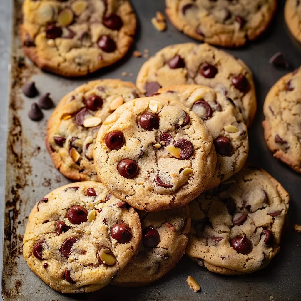 Spumoni Chocolate Chip Cookies