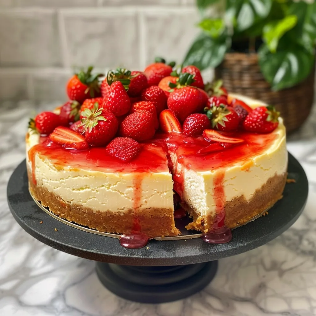 Strawberry Dream Cheesecake Recipe