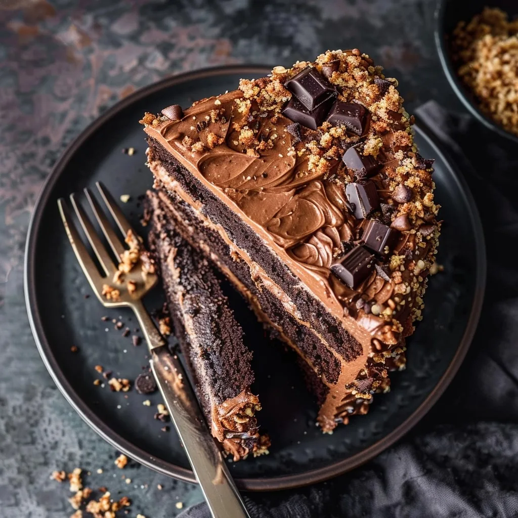 Triple Layer German Chocolate Cake Recipe