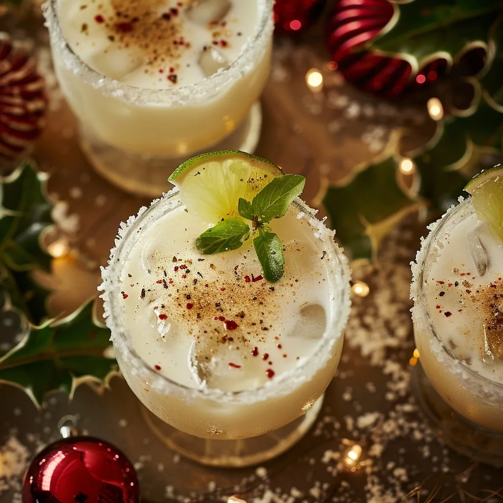 White Christmas Margaritas