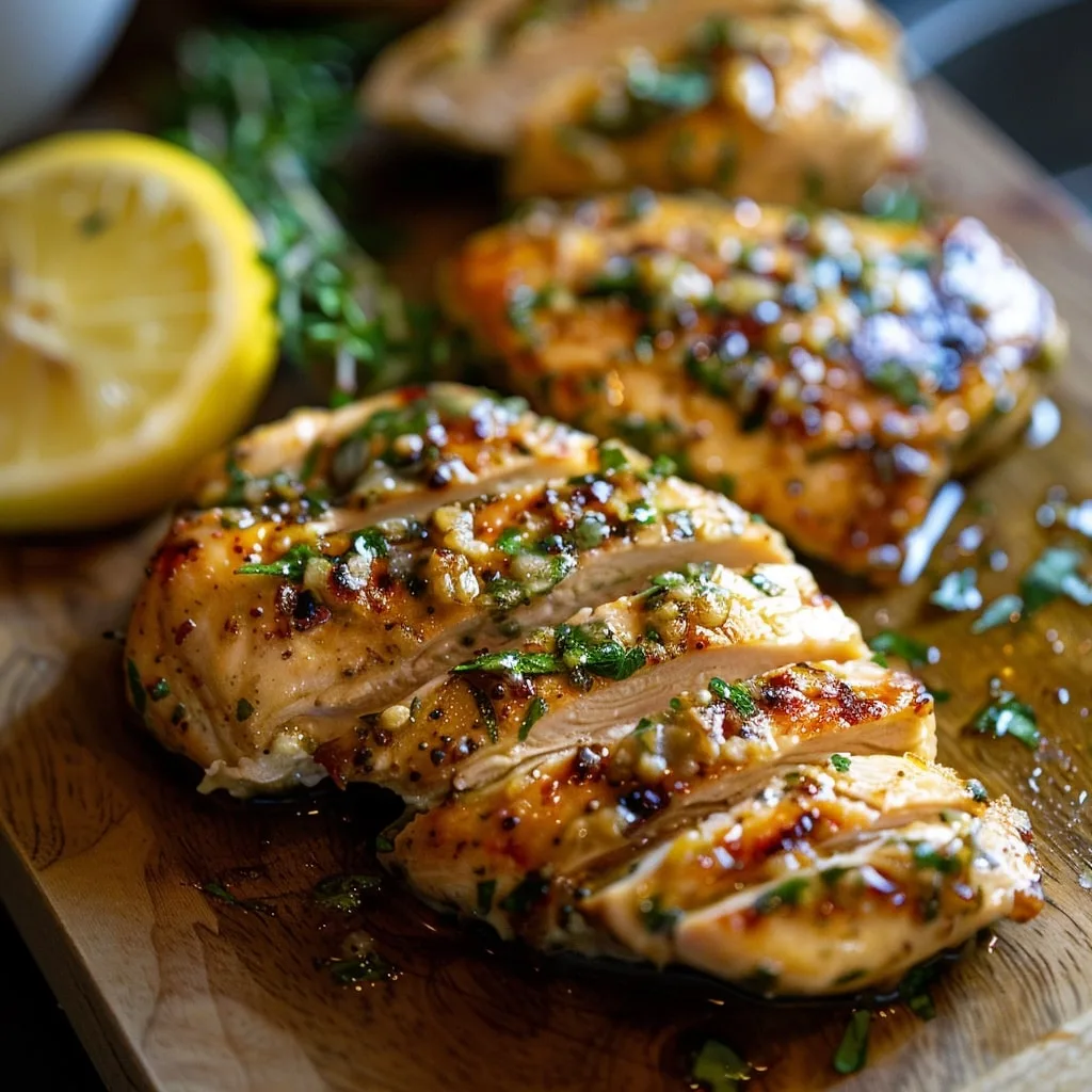 Garlic Butter Baked Chicken Breast Recipe