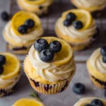Lemon Blueberry Cupcakes with Lemon Buttercream