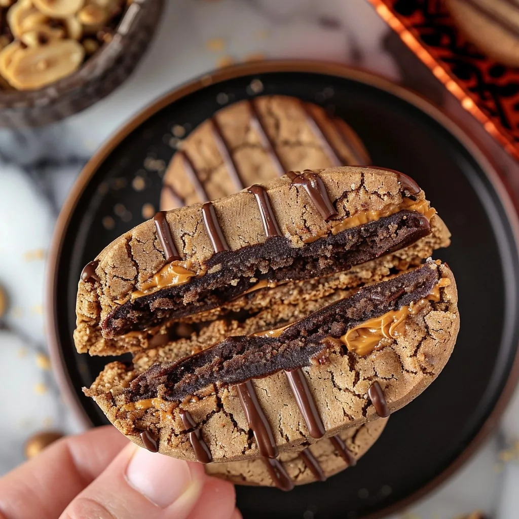 Peanut Butter Cup Stuffed Cookies Recipe