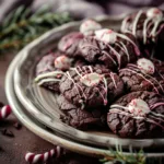 Chocolate Peppermint Blossoms