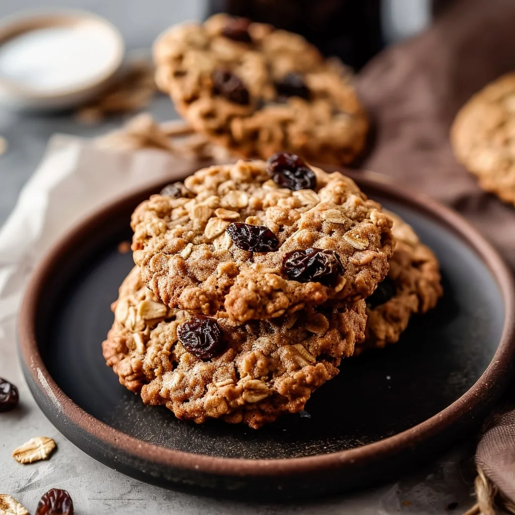 Chewy Oatmeal Raisin Cookies Recipe