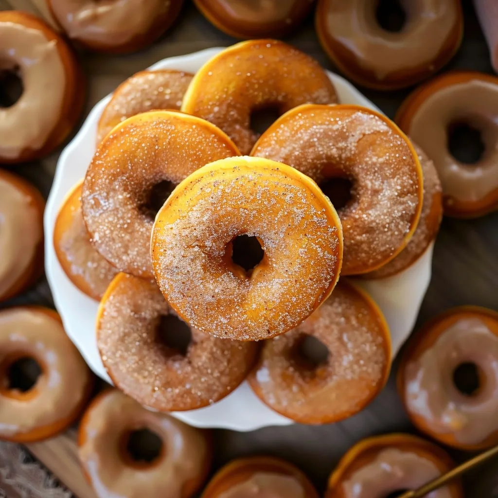 Baked Pumpkin Donuts