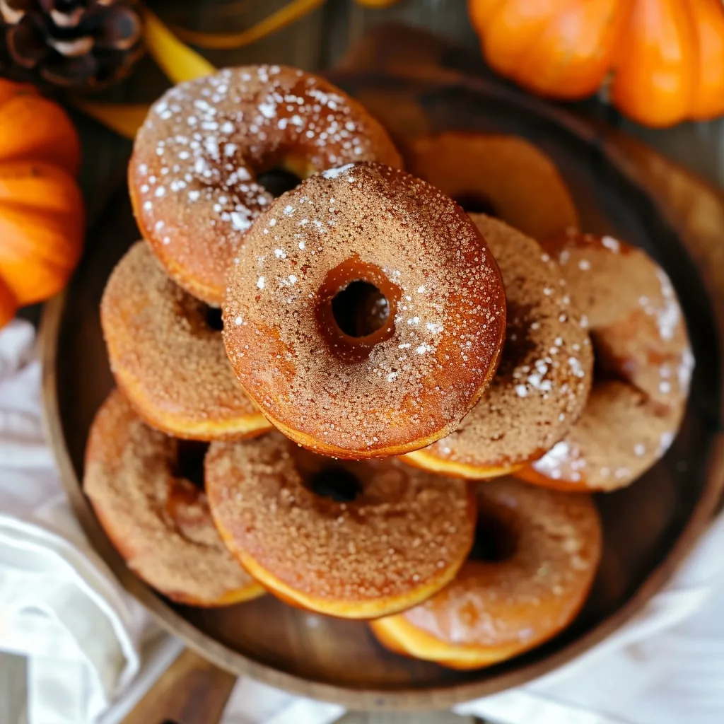 Baked Pumpkin Donuts Recipe