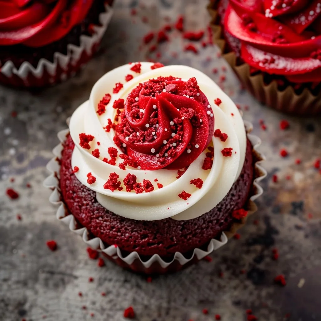 Red Velvet Crinkle Cookies Recipe