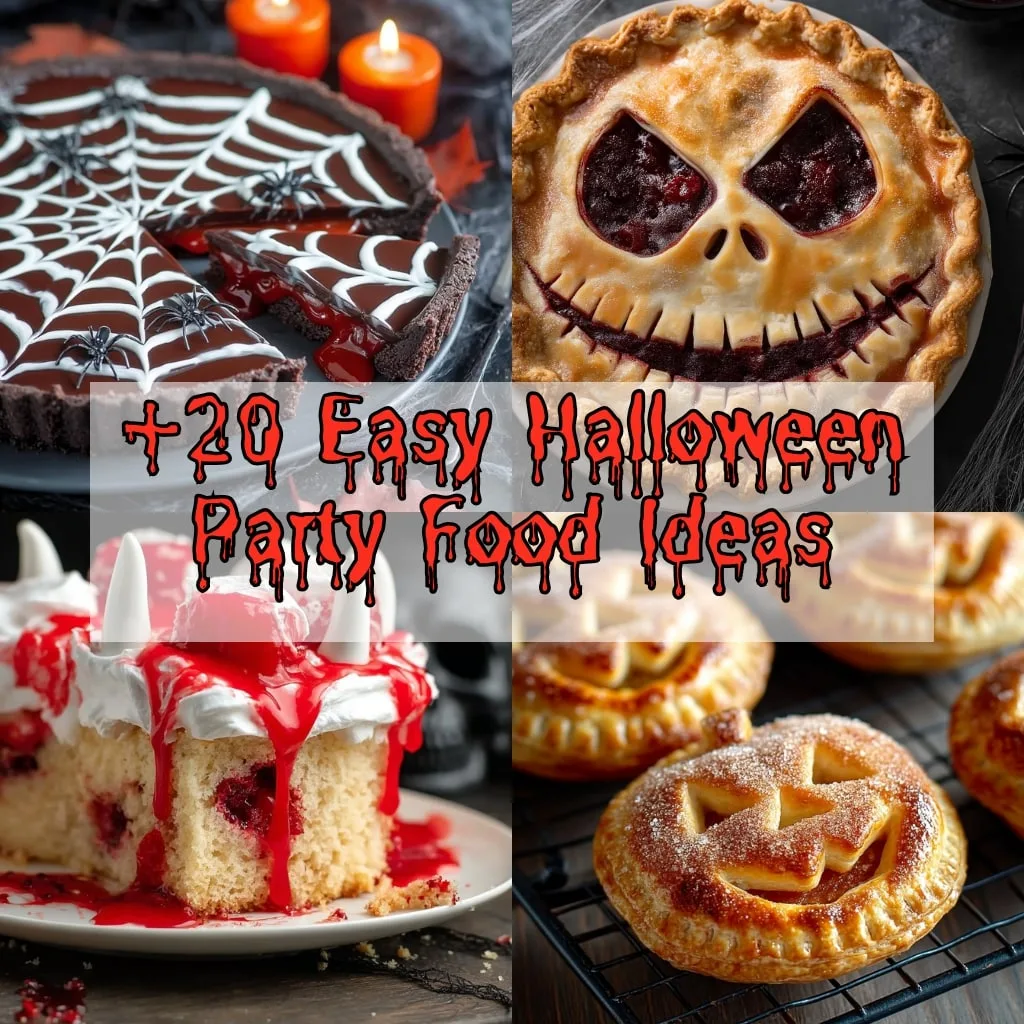 +20 Easy Halloween Party Food Ideas