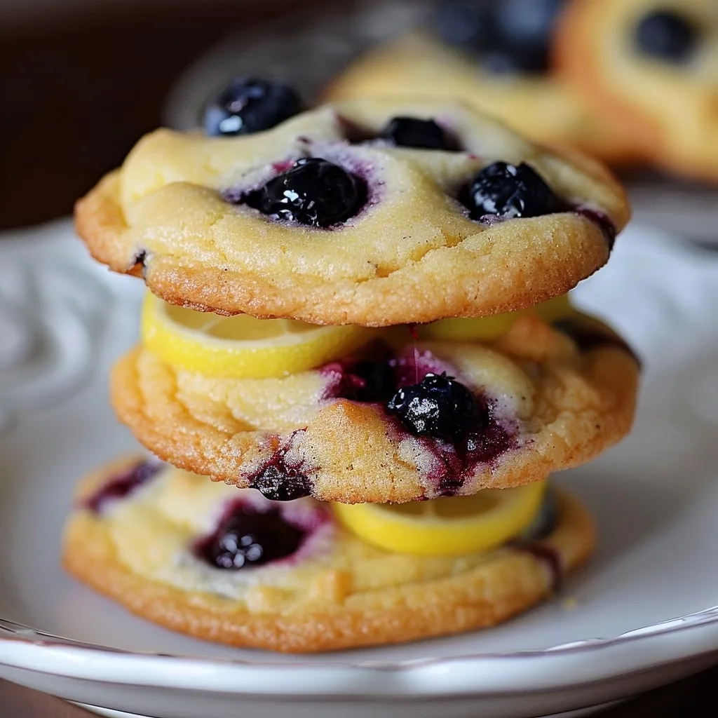 Blueberry Lemon Heaven Cookies 1