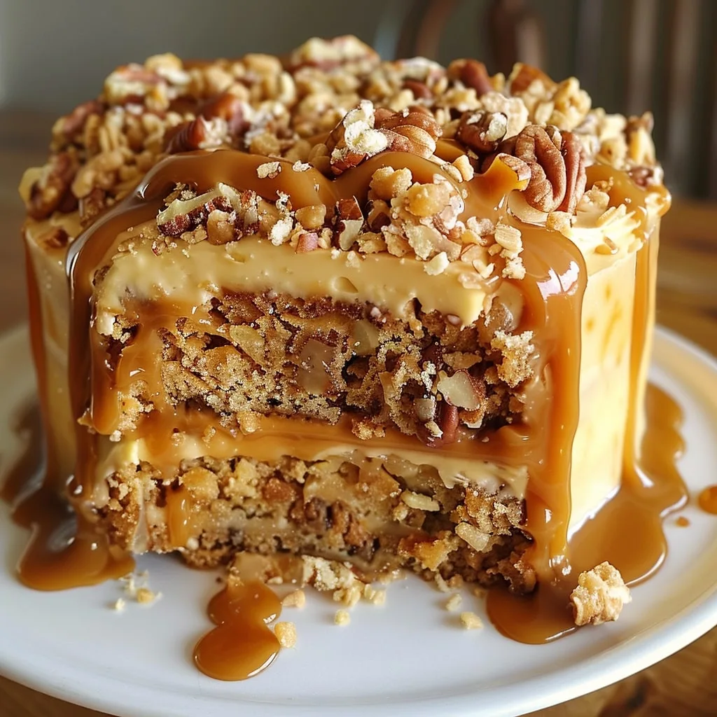 Caramel Crunch Cake 2