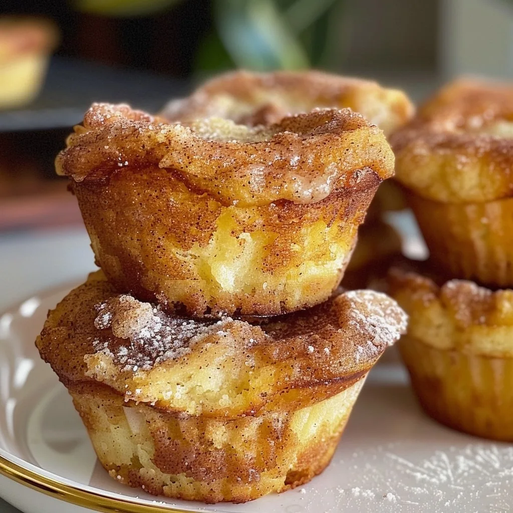 Cinnamon Sugar French Toast Muffins 1