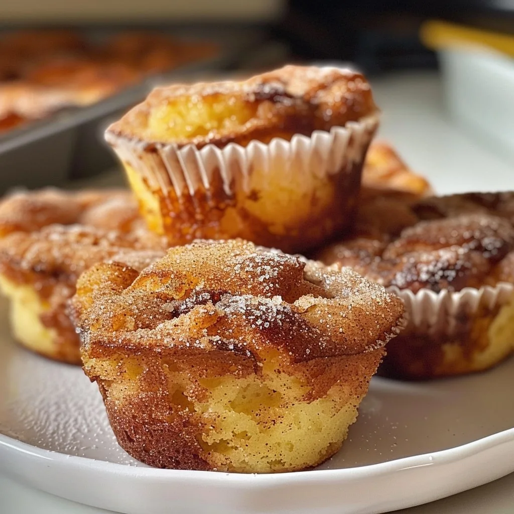 Cinnamon Sugar French Toast Muffins 2