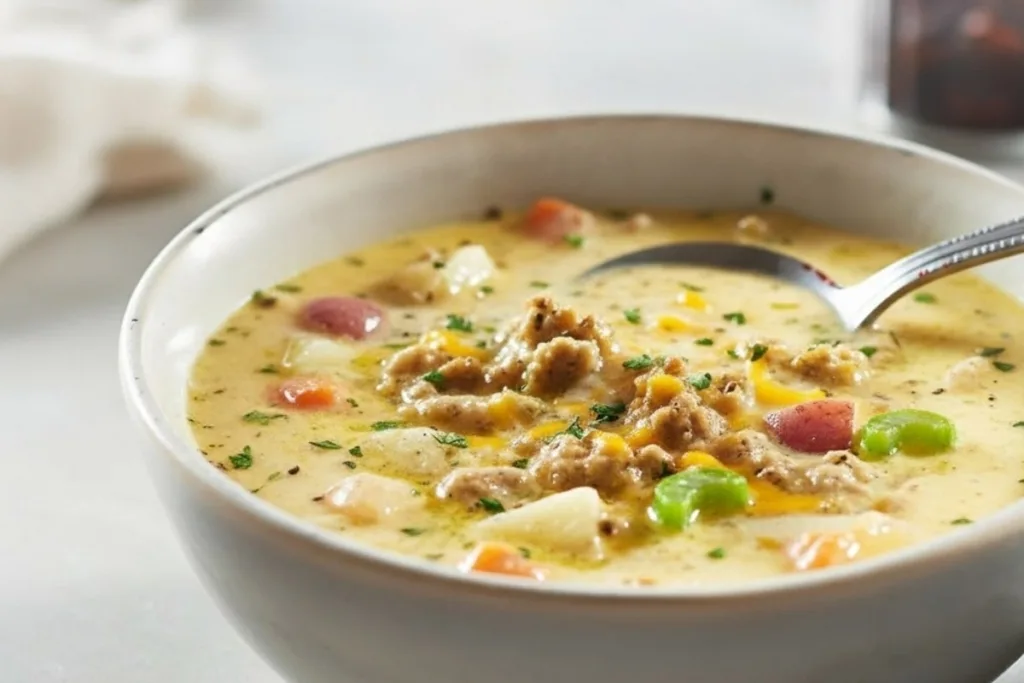 Creamy Sausage Potato Soup Recipe