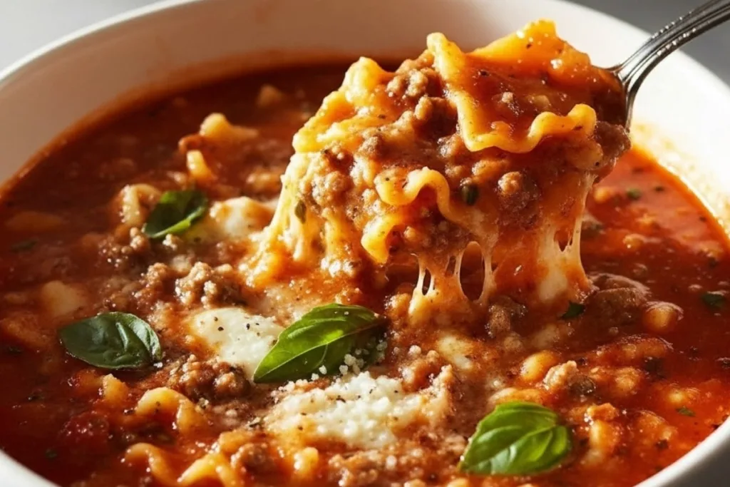 Lasagna Soup Full Recipe